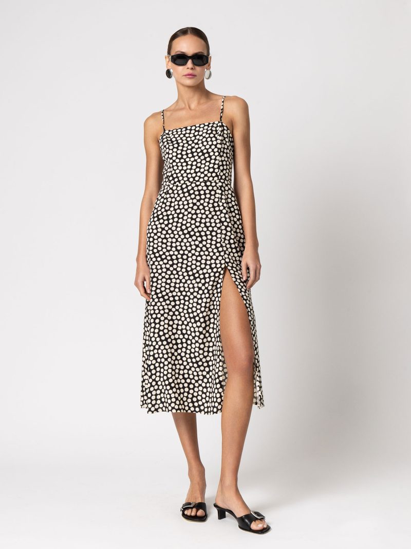 Athenais polka dot dress (FY10112)