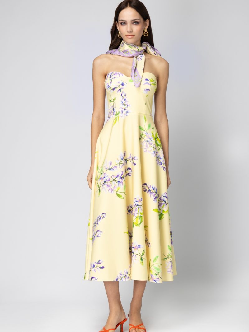 Elora Crepe Dress (FY39700S)