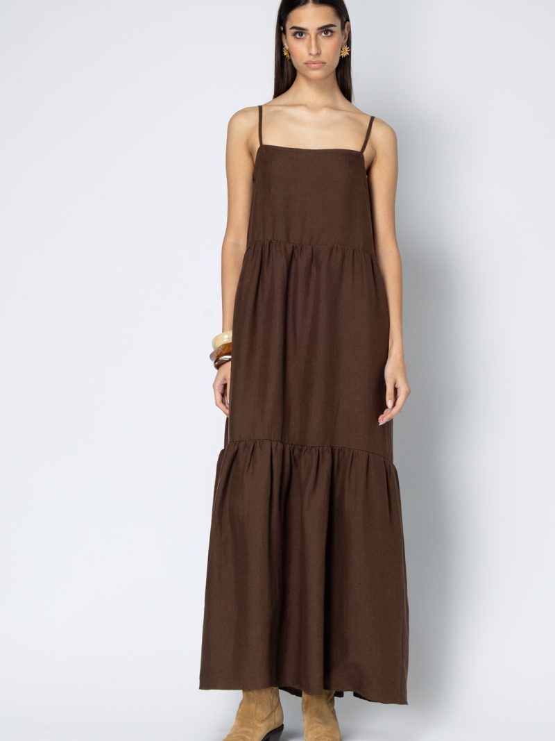 Elodie Linen Dress (FY65110)