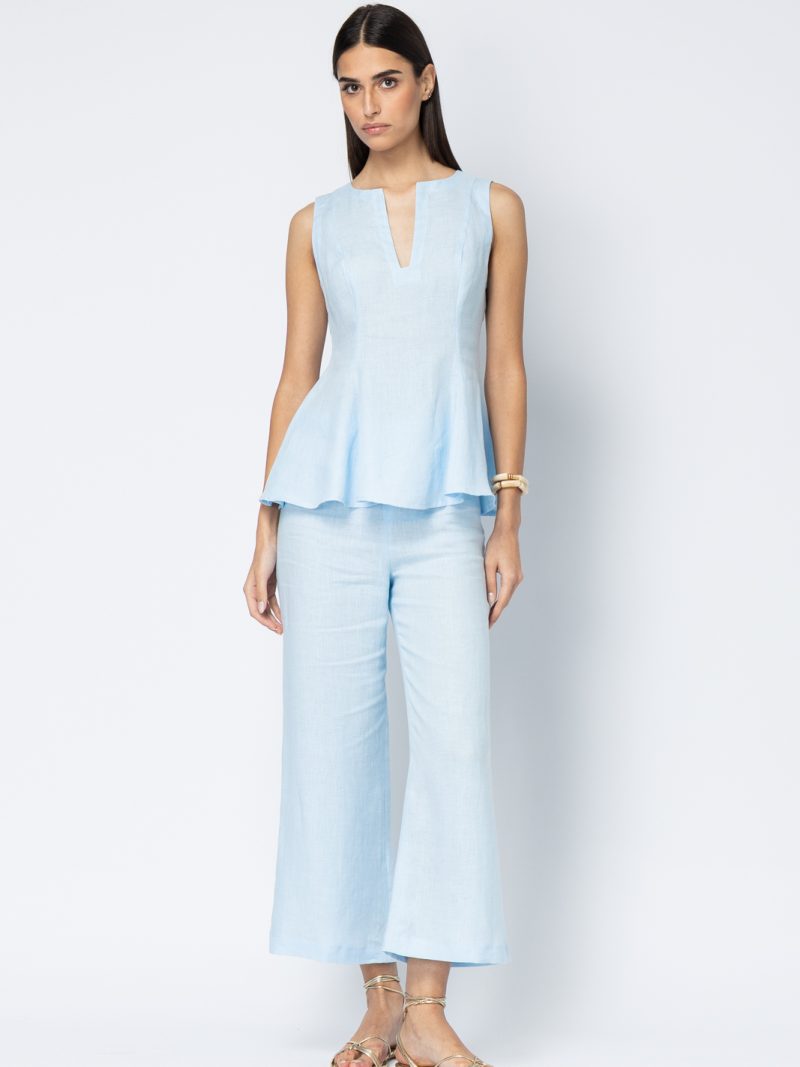 Ariana Linen Top (FY65541)