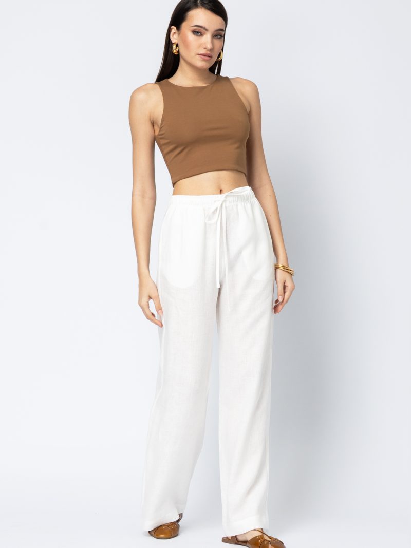 Camille Linen Pants (FY65427)