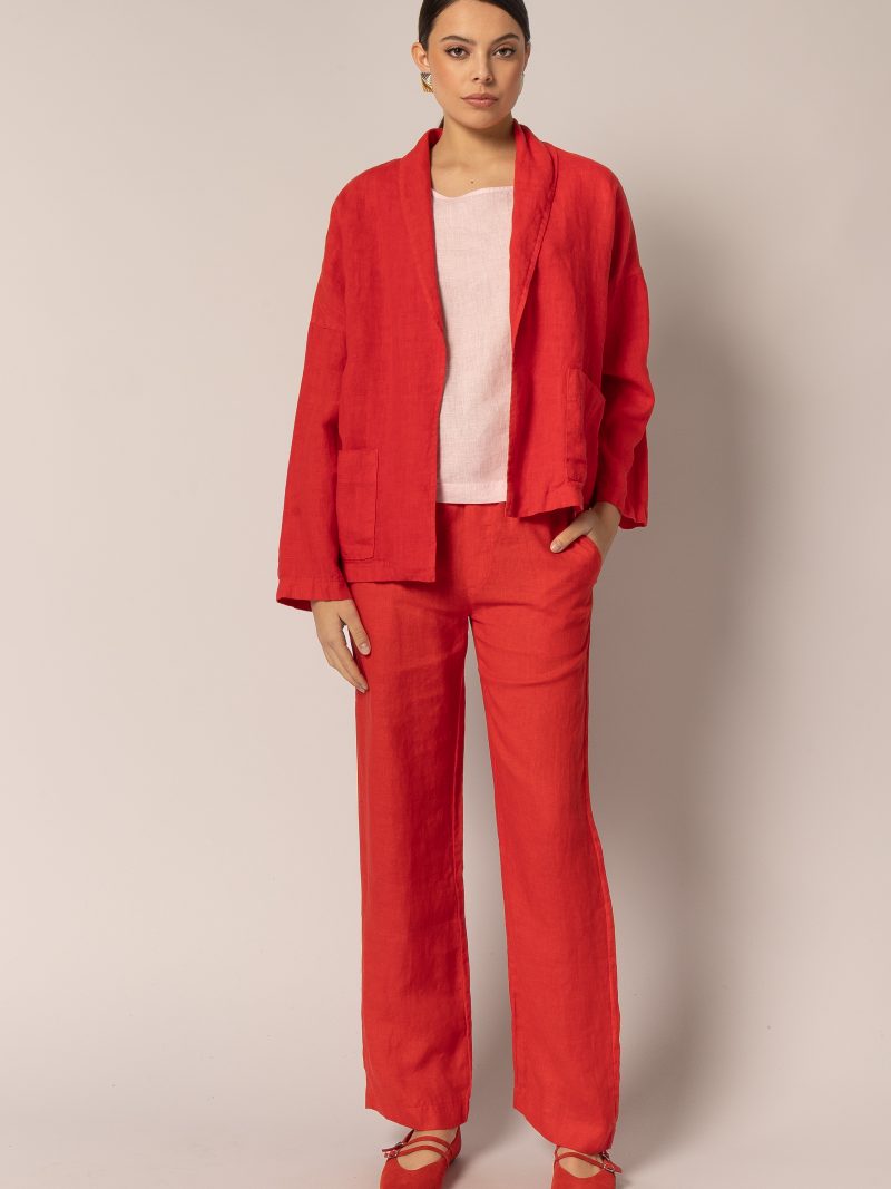 Linen Relaxed Jacket (81393)