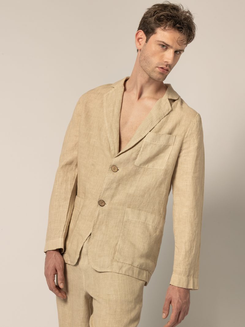 Heavy Linen Blazer (41395X)